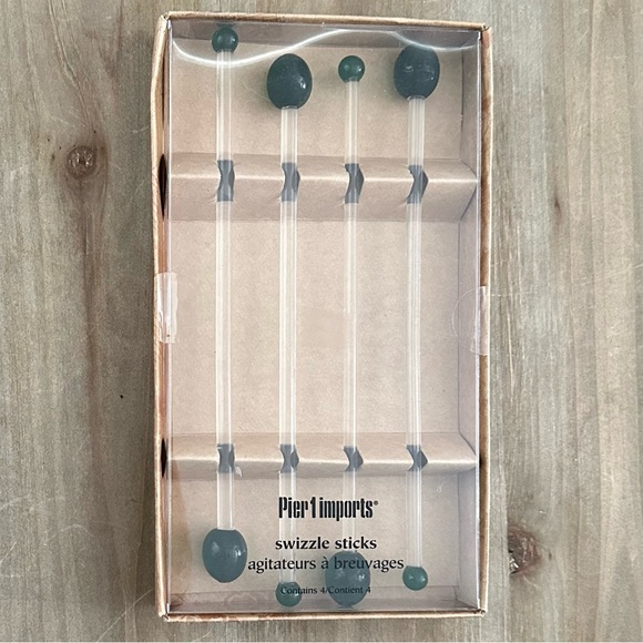 Pier 1 Beverage Swizzle Sticks